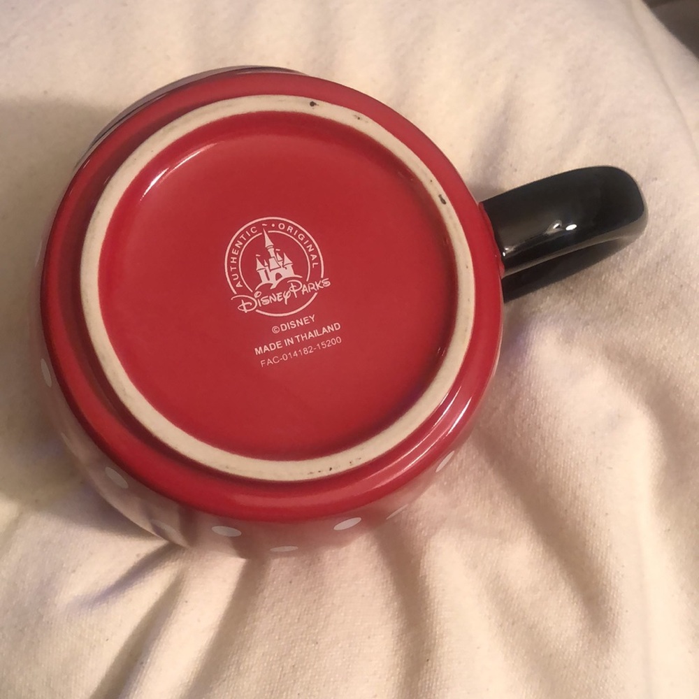 Darling Minnie Mouse Polkadot Mug! - Picture 3 of 11